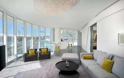 W ABU DHABI - WOW SUITE LIVING ROOM